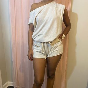 Sweatsuit romper